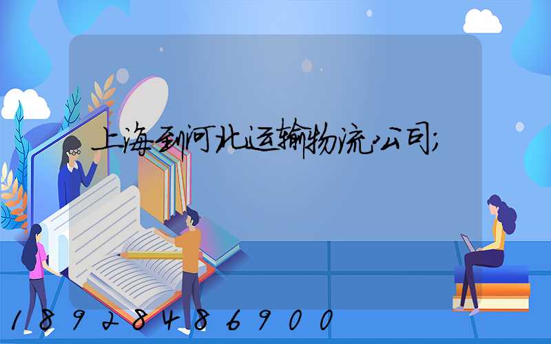 上海到河北运输物流公司