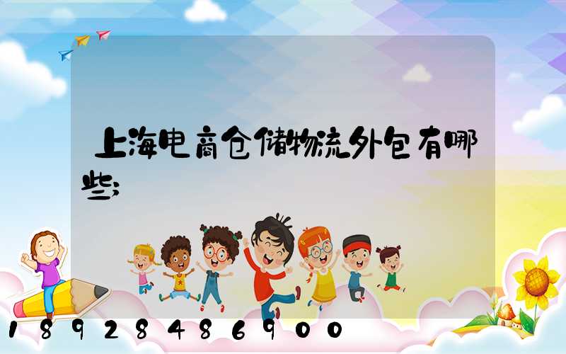 上海电商仓储物流外包有哪些