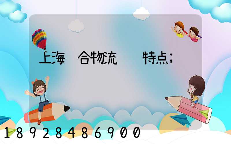 上海综合物流运输特点