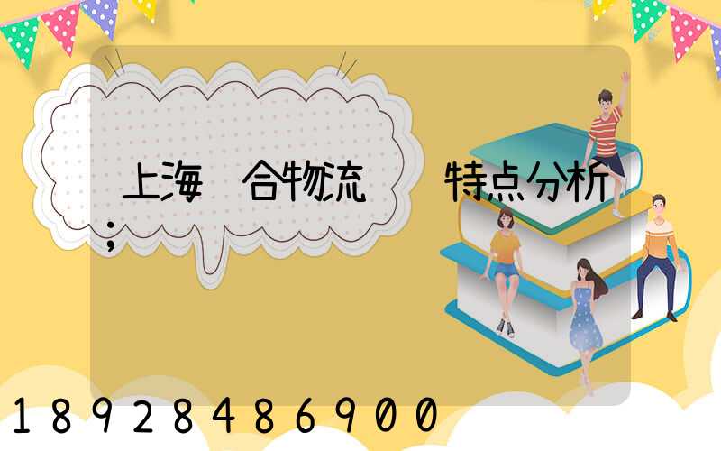上海综合物流运输特点分析