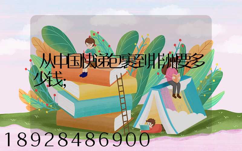 从中国快递包裹到非洲要多少钱