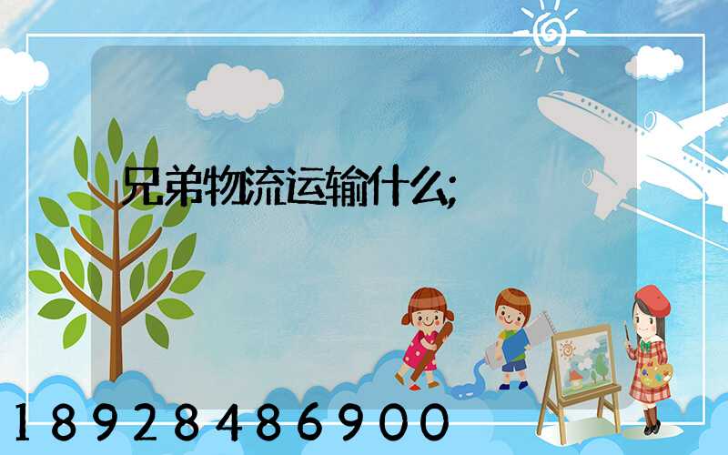 兄弟物流运输什么