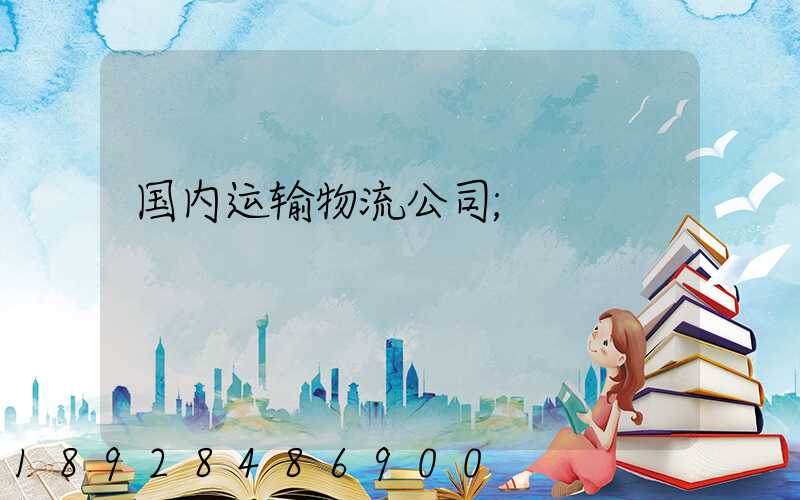 国内运输物流公司