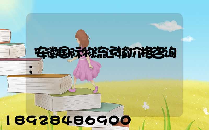 安徽国际物流运输价格咨询