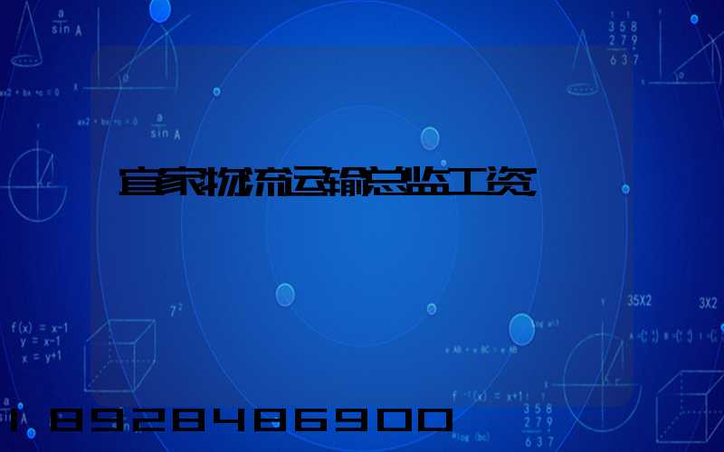 宜家物流运输总监工资