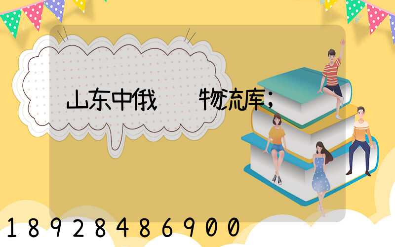 山东中俄运输物流库