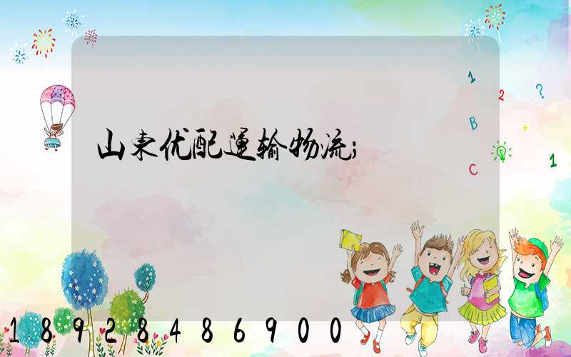 山东优配运输物流