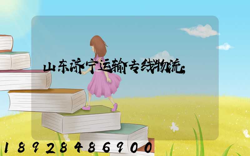 山东济宁运输专线物流