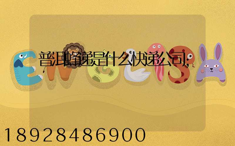 普洱蜂递是什么快递公司
