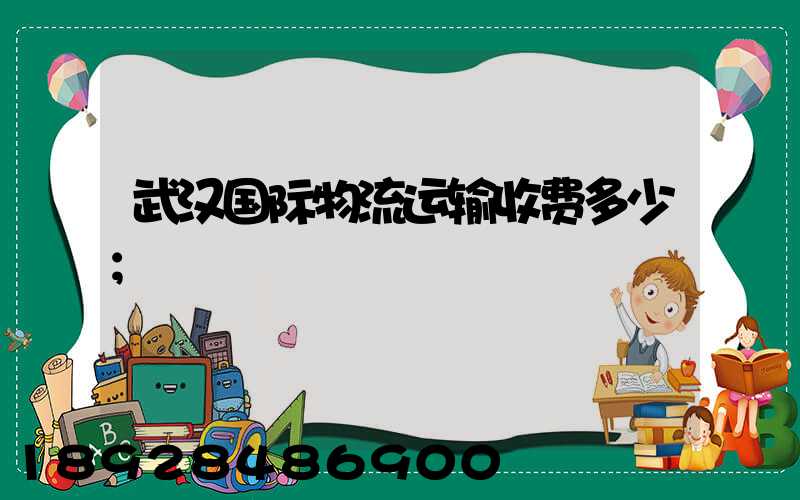 武汉国际物流运输收费多少