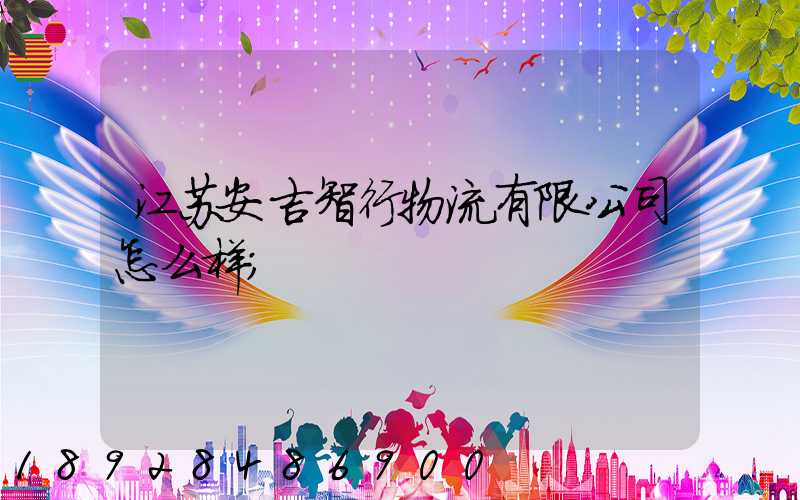 江苏安吉智行物流有限公司怎么样