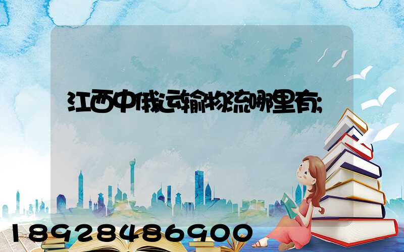 江西中俄运输物流哪里有