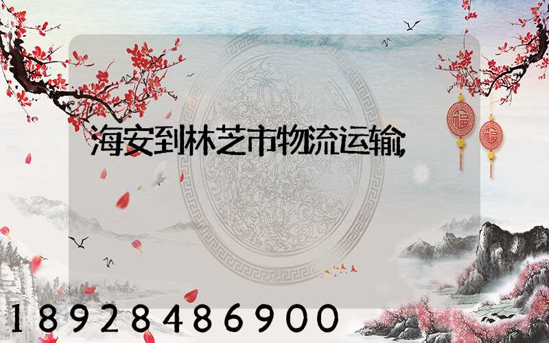 海安到林芝市物流运输