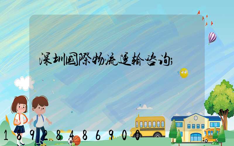 深圳国际物流运输咨询