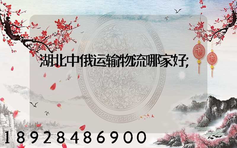湖北中俄运输物流哪家好