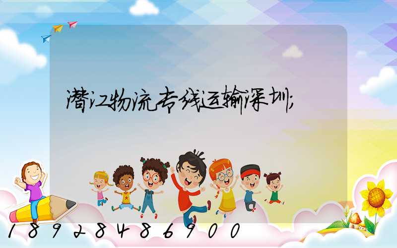 潜江物流专线运输深圳