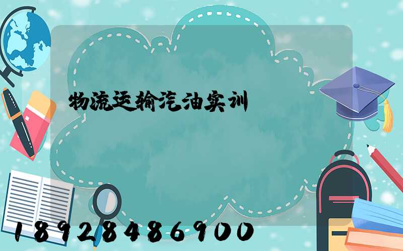 物流运输汽油实训