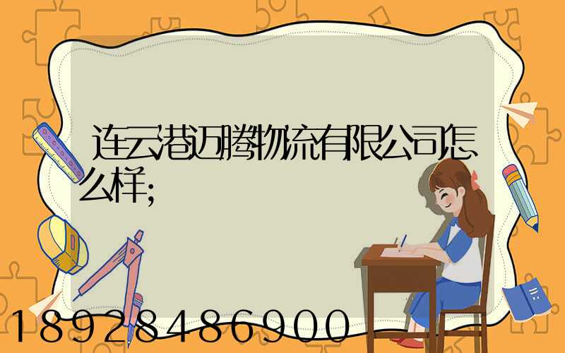 连云港迈腾物流有限公司怎么样