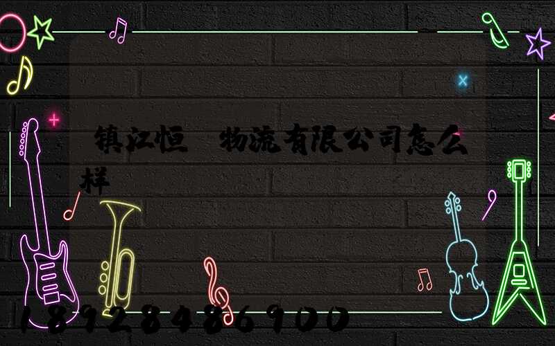 镇江恒隆物流有限公司怎么样