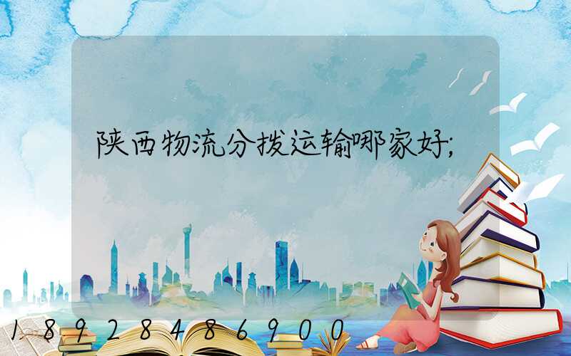 陕西物流分拨运输哪家好