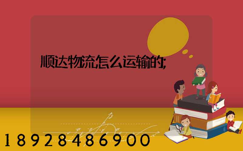 顺达物流怎么运输的