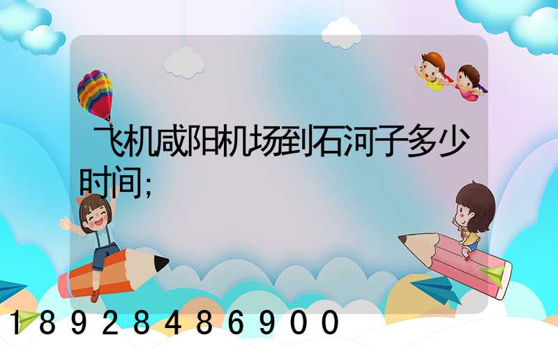 飞机咸阳机场到石河子多少时间