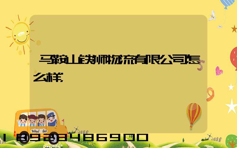 马鞍山铁狮物流有限公司怎么样