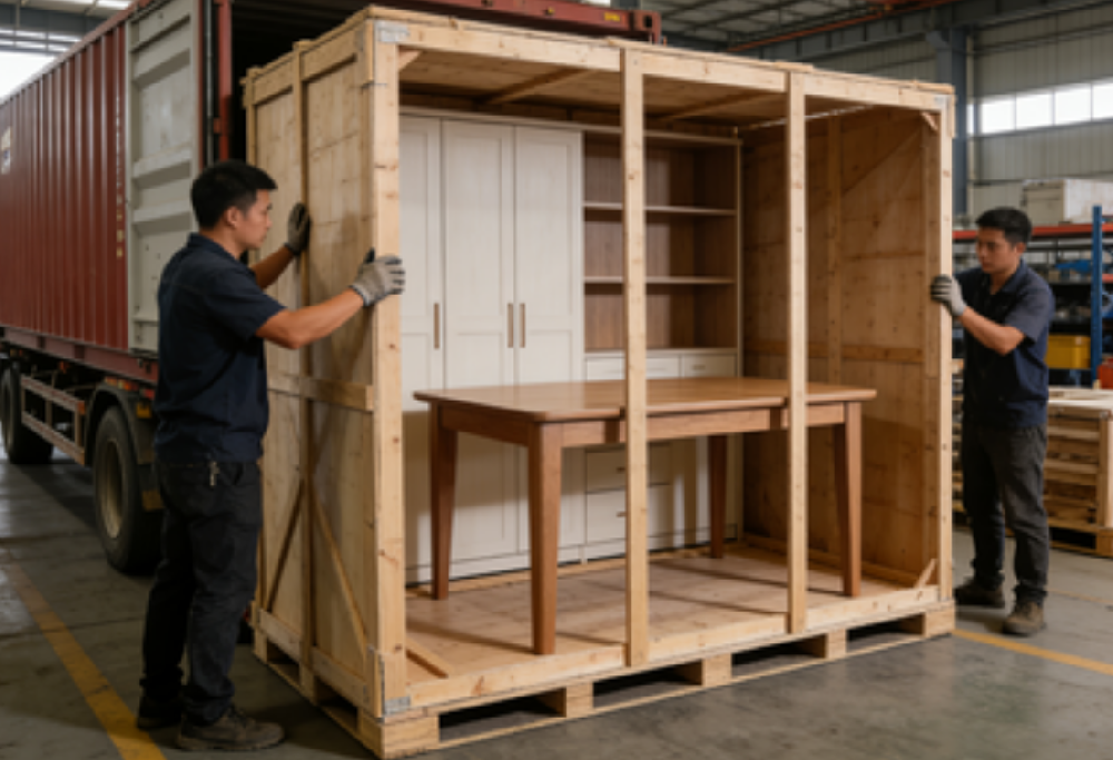 22CBM 家居货出海，拼箱还是整柜？一次帮客户省出 30% 成本的选择